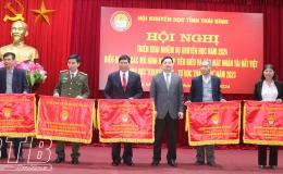   Hội Khuyến học tỉnh: Tổng kết c&ocirc;ng t&aacute;c khuyến học, khuyến t&agrave;i, x&acirc;y dựng x&atilde; hội học tập năm 2023