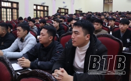 Khai giảng lớp bồi dưỡng nhận thức về Đảng cho 150 đo&agrave;n vi&ecirc;n thanh ni&ecirc;n l&ecirc;n đường nhập ngũ năm 2024