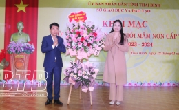  Khai mạc hội thi gi&aacute;o vi&ecirc;n mầm non dạy giỏi cấp tỉnh