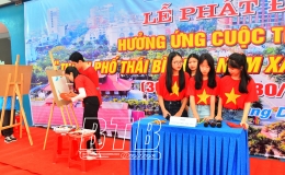 Ng&agrave;nh gi&aacute;o dục th&agrave;nh phố:  Ph&aacute;t động hưởng ứng cuộc thi t&igrave;m hiểu &ldquo;Th&agrave;nh phố Th&aacute;i B&igrave;nh 70 năm x&acirc;y dựng v&agrave; ph&aacute;t triển&rdquo;