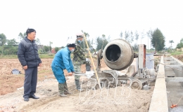 Tiền Hải: Tu bổ, n&acirc;ng cấp hệ thống c&ocirc;ng tr&igrave;nh thủy lợi