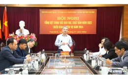 Triển khai nhiệm vụ c&ocirc;ng t&aacute;c b&aacute;o ch&iacute;, xuất bản năm 2024