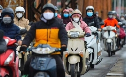 Bắc Bộ c&oacute; sương m&ugrave; v&agrave;o s&aacute;ng sớm