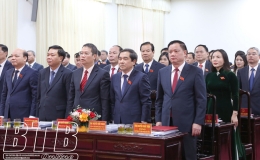  Kỳ họp HĐND tỉnh kh&oacute;a XVII, nhiệm kỳ 2021 - 2026 để giải quyết c&ocirc;ng việc ph&aacute;t sinh đột xuất th&ocirc;ng qua 11 nghị quyết