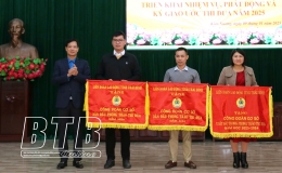  LĐLĐ huyện Kiến Xương: Ph&aacute;t động v&agrave; k&yacute; giao ước thi đua năm 2025