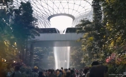 Singapore x&acirc;y cấu tr&uacute;c tỷ đ&ocirc; 3.500 tấn tr&ecirc;n cao thế n&agrave;o?