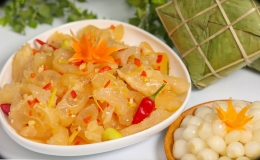 Tết n&agrave;y đổi vị với m&oacute;n g&acirc;n b&ograve; ng&acirc;m nước mắm