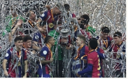 Thắng ngược Real, Barca đoạt Si&ecirc;u Cup T&acirc;y Ban Nha