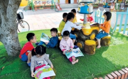 Trường Mầm non Đ&ocirc;ng H&ograve;a: Nơi phụ huynh trao gửi niềm tin