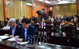 Hiệp thương lần thứ nhất bầu cử đại biểu HĐND th&agrave;nh phố Th&aacute;i B&igrave;nh kh&oacute;a 22