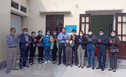 Huyện đo&agrave;n Vũ Thư trao tặng 3 c&ocirc;ng tr&igrave;nh thanh ni&ecirc;n, tổng trị gi&aacute; 43 triệu đồng