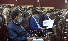 Tiền Hải triển khai c&ocirc;ng tác bầu cử đại bi&ecirc;̉u Qu&ocirc;́c h&ocirc;̣i kh&oacute;a XV v&agrave; đại bi&ecirc;̉u HĐND các c&acirc;́p, nhiệm kỳ 2021 - 2026