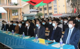 Diễn tập ph&ograve;ng, chống dịch Covid-19 tại Trường THCS L&ecirc; Danh Phương 