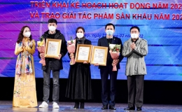 Trao 31 giải t&aacute;c phẩm s&acirc;n khấu năm 2021