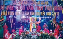 Tục h&aacute;t văn thờ mẫu, thờ th&aacute;nh đầu xu&acirc;n ở Th&aacute;i B&igrave;nh 