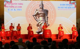 Khai mạc Lễ hội truyền thống Nữ tướng L&ecirc; Ch&acirc;n năm 2023