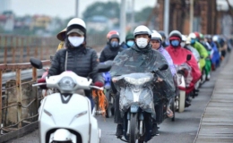 Kh&ocirc;ng kh&iacute; lạnh g&acirc;y ra đợt r&eacute;t mới cho miền Bắc, c&oacute; nơi dưới 9 độ C