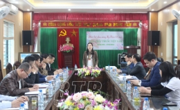 Kiểm tra c&ocirc;ng t&aacute;c kh&aacute;m, chữa bệnh v&agrave; ph&aacute;t triển kỹ thuật mới tại Bệnh viện Đa khoa huyện Kiến Xương