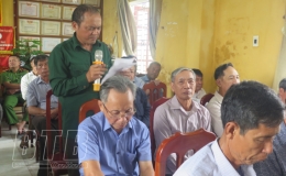 Kiến Xương: Ch&uacute; trọng giải quyết kiến nghị của c&ocirc;ng d&acirc;n