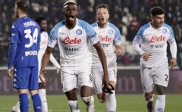 Thắng Empoli, Napoli củng cố ng&ocirc;i đầu Serie A