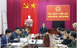 Ban Ph&aacute;p chế, HĐND tỉnh: Gi&aacute;m s&aacute;t c&ocirc;ng t&aacute;c bảo đảm an ninh trật tự tại huyện Tiền Hải