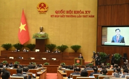 C&ocirc;ng bố 3 nghị quyết của Quốc hội v&agrave; Ủy ban Thường vụ Quốc hội kh&oacute;a XV