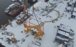 Diều thủy triều 1,2 MW kết nối lưới điện