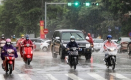 Đ&ocirc;ng Bắc Bộ mưa r&eacute;t 17-20 độ