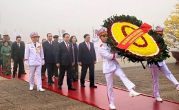 L&atilde;nh đạo Đảng, Nh&agrave; nước v&agrave;o Lăng viếng Chủ tịch Hồ Ch&iacute; Minh