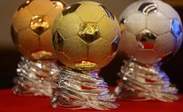 Nguyễn Ho&agrave;ng Đức, Trần Thị Kim Thanh đoạt Quả b&oacute;ng v&agrave;ng Việt Nam 2023