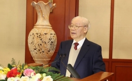 Ph&aacute;t biểu của Tổng B&iacute; thư Nguyễn Ph&uacute; Trọng tại cuộc họp Tiểu ban Văn kiện Đại hội XIV của Đảng