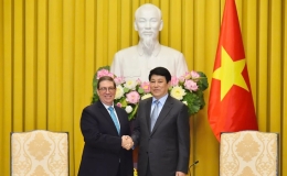 Chủ tịch nước Lương Cường: Tuy&ecirc;n truyền, gi&aacute;o dục thế hệ trẻ truyền thống 65 năm quan hệ mẫu mực Việt Nam-Cuba