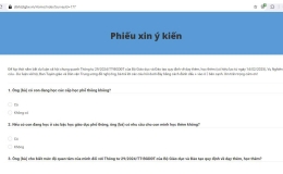  Điều tra dư luận x&atilde; hội về quy định dạy th&ecirc;m, học th&ecirc;m