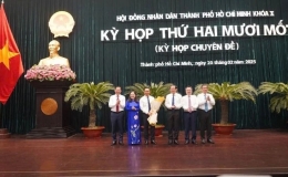 Đồng ch&iacute; Nguyễn Văn Được được bầu giữ chức Chủ tịch Ủy ban nh&acirc;n d&acirc;n Th&agrave;nh phố Hồ Ch&iacute; Minh