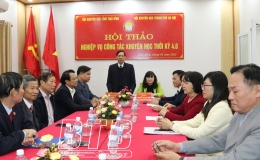  Hội thảo về nghiệp vụ c&ocirc;ng t&aacute;c khuyến học thời kỳ 4.0