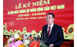 Ra sức thi đua thực hiện thắng lợi nhiệm vụ ph&aacute;t triển kinh tế - x&atilde; hội, x&acirc;y dựng tỉnh Th&aacute;i B&igrave;nh ng&agrave;y c&agrave;ng ph&aacute;t triển, văn minh, gi&agrave;u đẹp