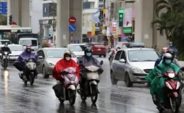 Thời tiết ng&agrave;y 21/2: Bắc Bộ v&agrave; Trung Bộ mưa ph&ugrave;n, trời r&eacute;t