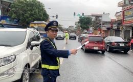 Trật tự an to&agrave;n giao th&ocirc;ng tết Nguy&ecirc;n đ&aacute;n được bảo đảm