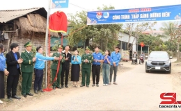 Tuổi trẻ Sơn La tham gia x&acirc;y dựng n&ocirc;ng th&ocirc;n mới