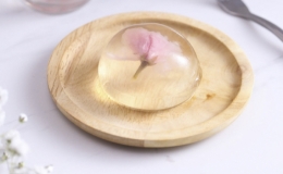 B&aacute;nh mochi giọt nước c&oacute; hoa anh đ&agrave;o mới 