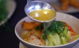 Thanh m&aacute;t b&uacute;n c&aacute; rau cần