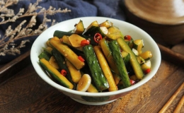 15 ph&uacute;t với m&oacute;n dưa leo trộn chua cay 