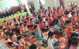 Trường Mầm non T&acirc;m Việt tổ chức chương tr&igrave;nh &ldquo;Rung chu&ocirc;ng v&agrave;ng&rdquo;