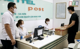 Doanh thu Chi nh&aacute;nh Bưu ch&iacute;nh Viettel Th&aacute;i B&igrave;nh li&ecirc;n tục tăng 