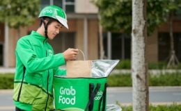 Grab triển khai phương thức giao đồ ăn kh&ocirc;ng tiếp x&uacute;c