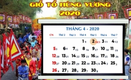 Nghỉ lễ Giỗ tổ H&ugrave;ng Vương v&agrave;o ng&agrave;y 2-4