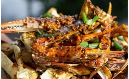 Ghẹ sốt ti&ecirc;u đen thơm ngon, kh&oacute; cưỡng