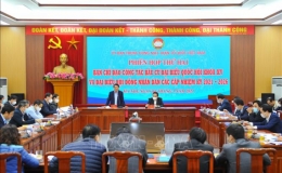 Gi&aacute;m s&aacute;t chặt chẽ, s&aacute;t thực tiễn c&ocirc;ng t&aacute;c bầu cử ở địa phương