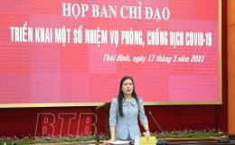 
Họp triển khai một số nhiệm vụ ph&ograve;ng, chống dịch Covid-19