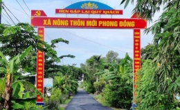 Ki&ecirc;n Giang nỗ lực x&acirc;y dựng n&ocirc;ng th&ocirc;n mới